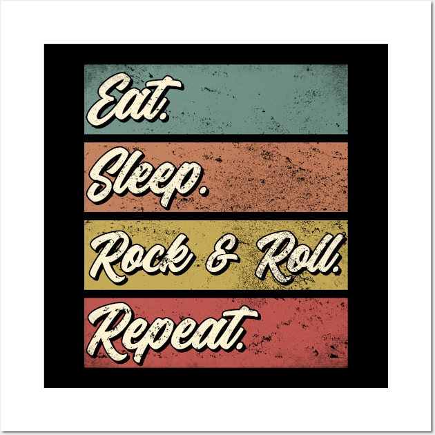 Rock and roll music fan gift for lover . Perfect present for mother dad friend him or her Wall Art by SerenityByAlex